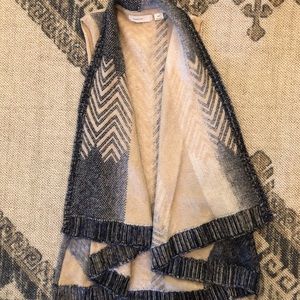 Anthropologie open front vest